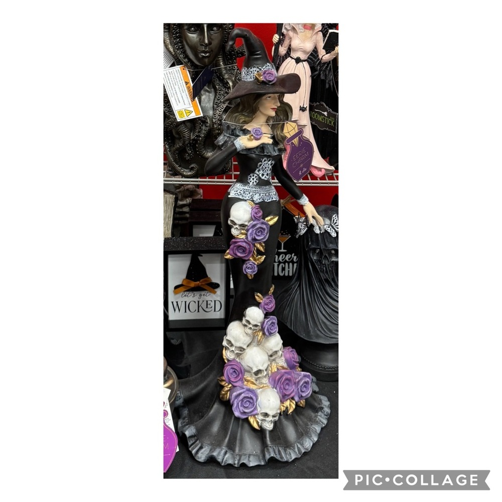 Purple Flower Power Witch (For Somer Only)